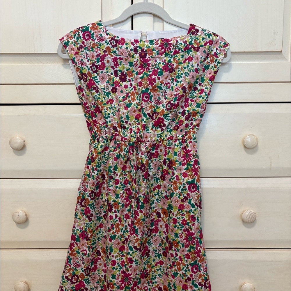 Floral Kids Dress - Multicolor